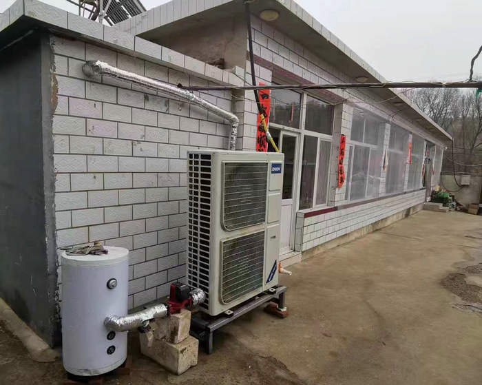 家用采暖工程：河北省承德市家用變頻熱泵采暖項(xiàng)目