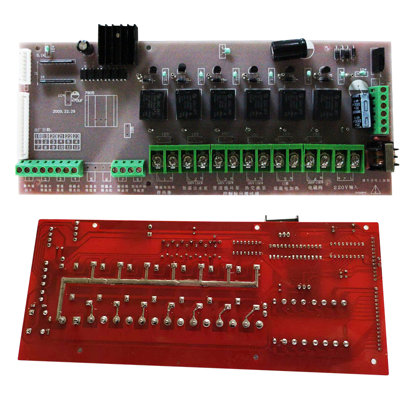 智恩太陽能集熱工程控制柜FC系列:電路板+電源板