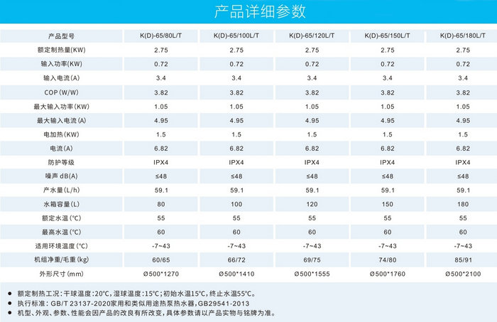 空氣能熱水器一體機(jī)(立式)