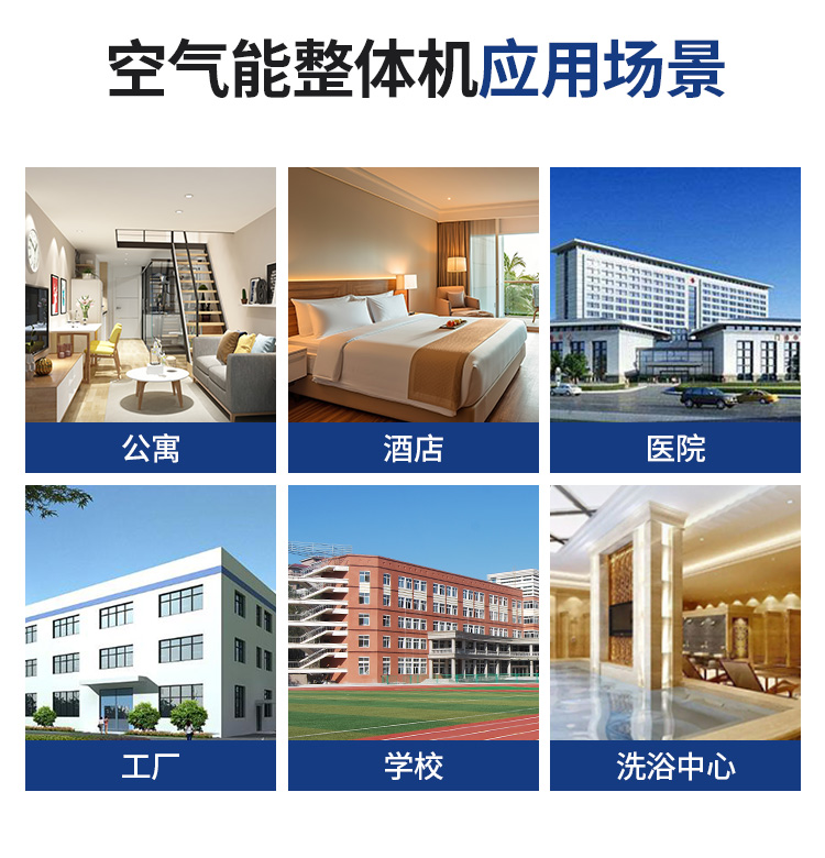 商用空氣能熱泵熱水集成一體機(jī)